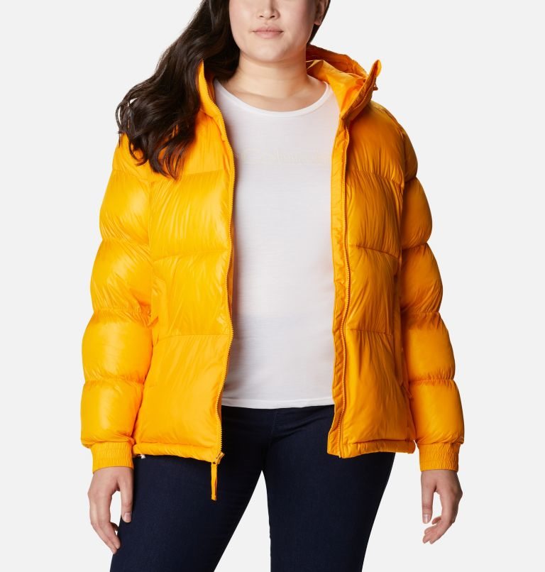 Women's Columbia Pike Lake II Insulated Jackets Yellow | Plus Size CA-E8543